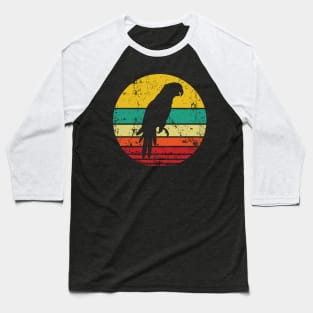 Parrot Sunset Baseball T-Shirt